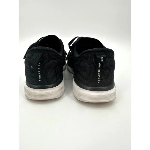 APL Mens Size 9 Black Knit Techloom Pro Running Shoes
