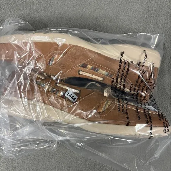 Aravon Boat Shoes 9.5 B Brown Women’s Leather Comfort Shoes
