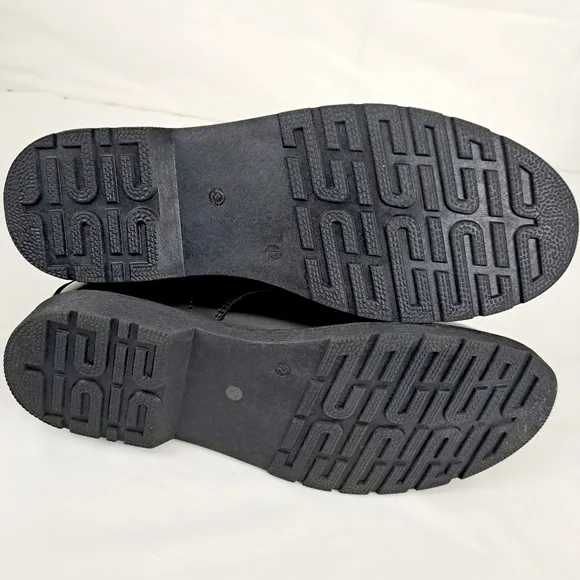 Arizona Jean Co Men's faux leather black boots Shoes Size 12 M
