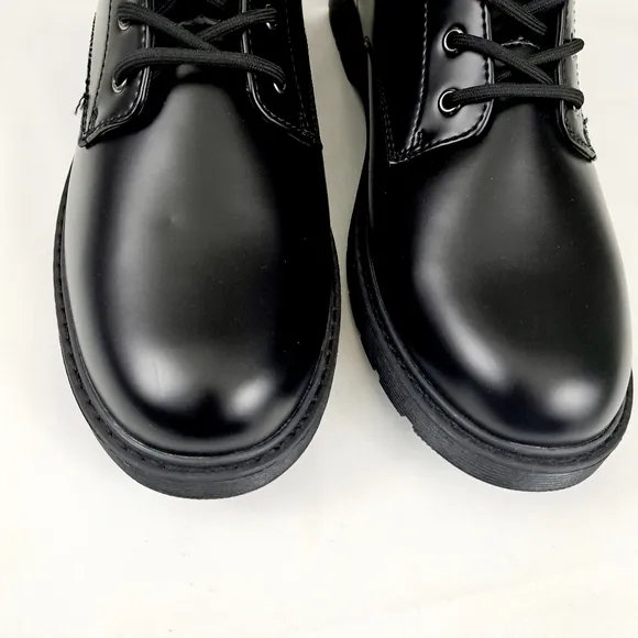 Arizona Jean Co Men's faux leather black boots Shoes Size 12 M