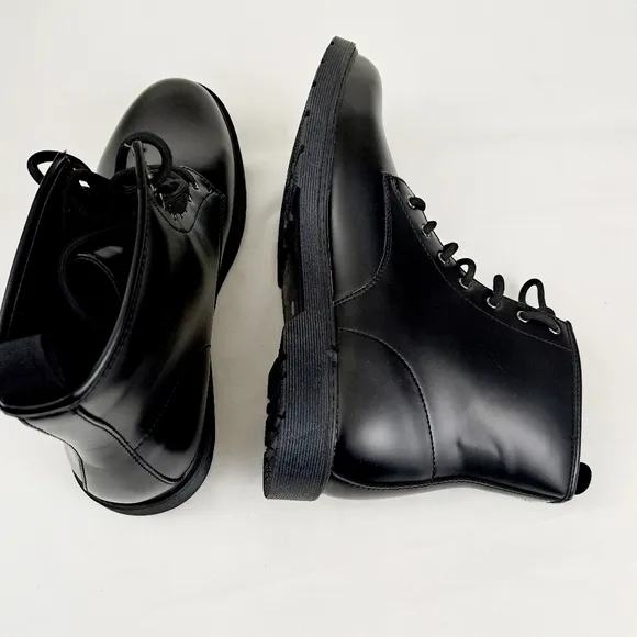 Arizona Jean Co Men's faux leather black boots Shoes Size 12 M
