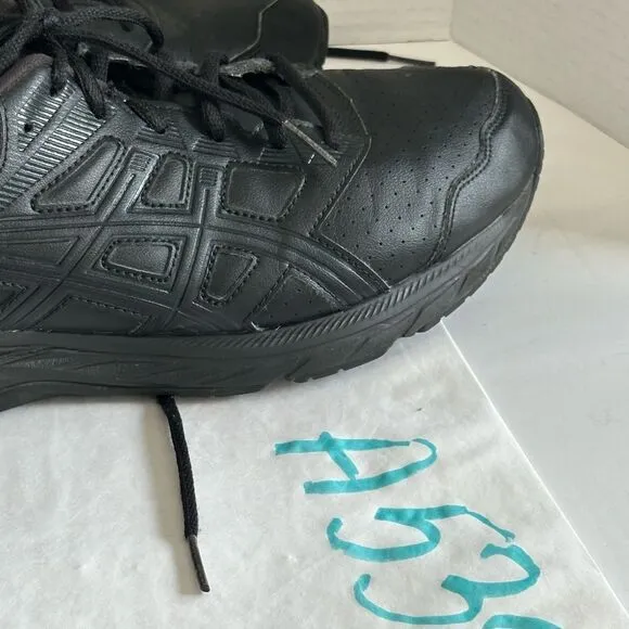 Asics 1131A036 Gel-Contend 5 Men's Running Shoes Size 12 Leather Black