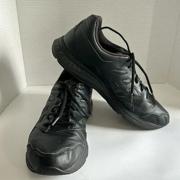 Asics 1131A036 Gel-Contend 5 Men's Running Shoes Size 12 Leather Black