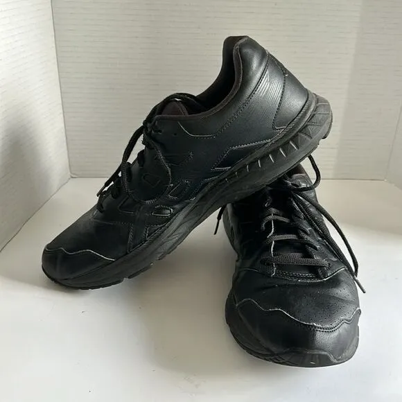 Asics 1131A036 Gel-Contend 5 Men's Running Shoes Size 12 Leather Black