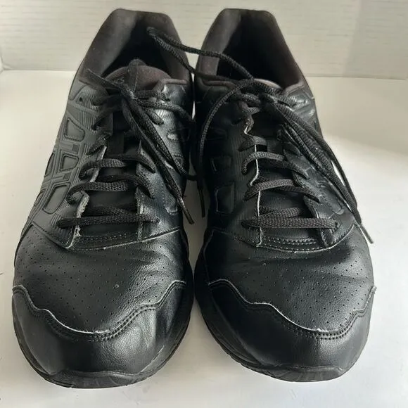 Asics 1131A036 Gel-Contend 5 Men's Running Shoes Size 12 Leather Black