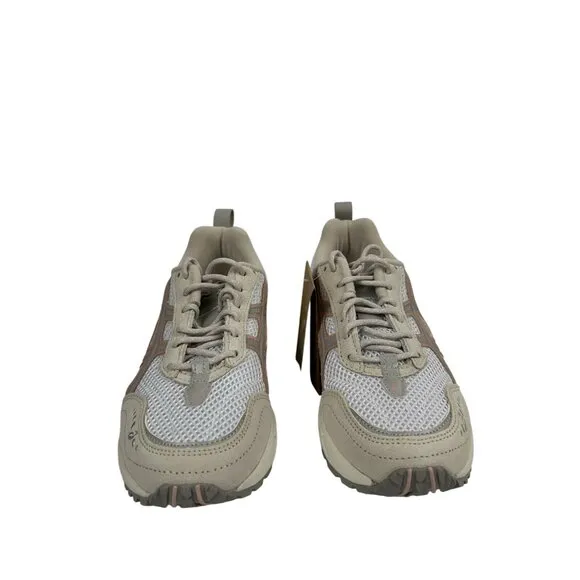 Asics Gel 1090 V2 Womens Trainers Asics  Running Gym Shoes White/Maple Sugar 6