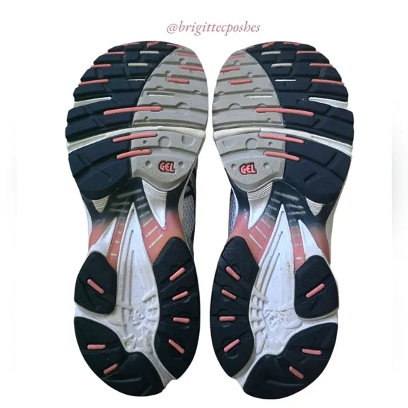 ASICS Gel 1100 Pastel Pink/Silver/White Women's Running Athletic Shoes