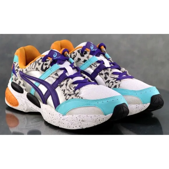 Asics Gel BND Men's Athletic Sneakers Shoes Size 9 Zebra Print White 1021A248