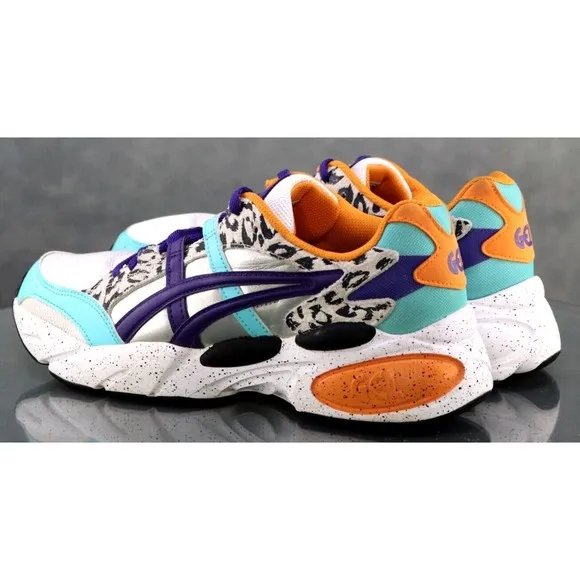 Asics Gel BND Men's Athletic Sneakers Shoes Size 9 Zebra Print White 1021A248
