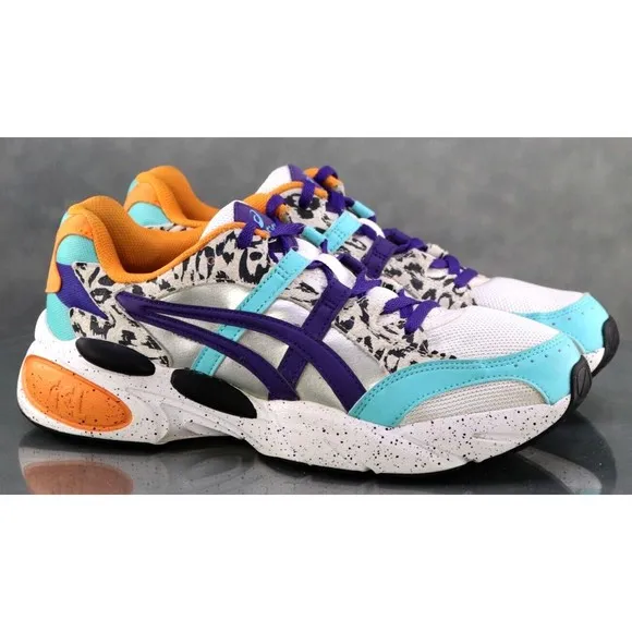 Asics Gel BND Men's Athletic Sneakers Shoes Size 9 Zebra Print White 1021A248