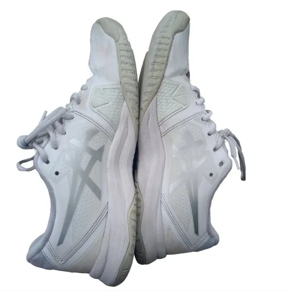Asics Gel Challenger 12 Tennis Shoes Mens 9.5 US White Silver Sneakers Athletic