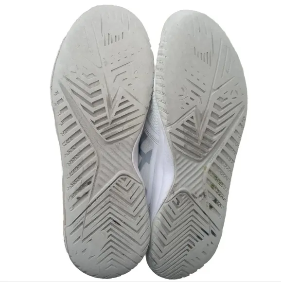 Asics Gel Challenger 12 Tennis Shoes Mens 9.5 US White Silver Sneakers Athletic