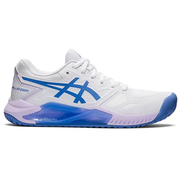 Asics GEL-Challenger 13 1042A164.101 Sneaker Women 12 White Tennis Shoes EEE2267
