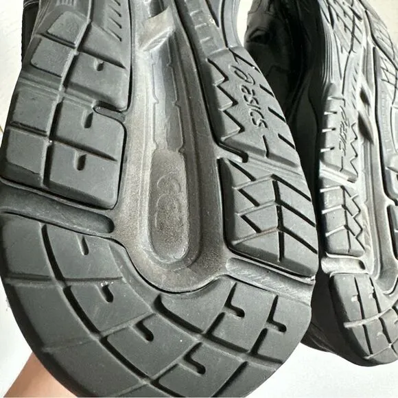 Asics Gel- Contend 5 Men's Running Shoes Size 12 Leather Black