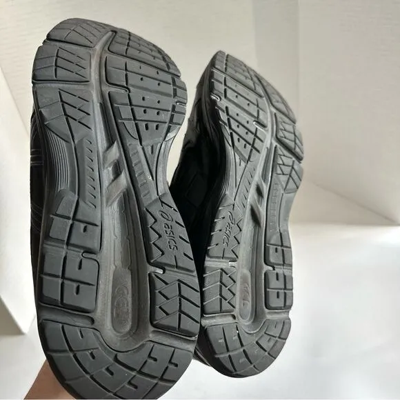 Asics Gel- Contend 5 Men's Running Shoes Size 12 Leather Black