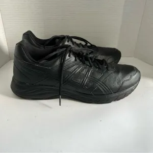 Asics Gel- Contend 5 Men's Running Shoes Size 12 Leather Black