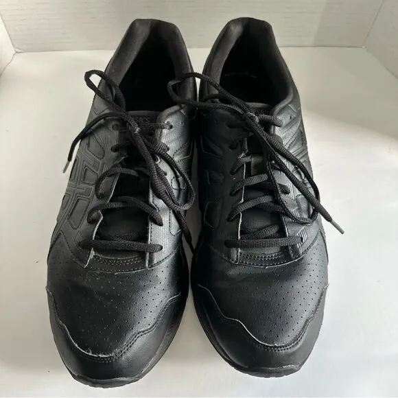 Asics Gel- Contend 5 Men's Running Shoes Size 12 Leather Black