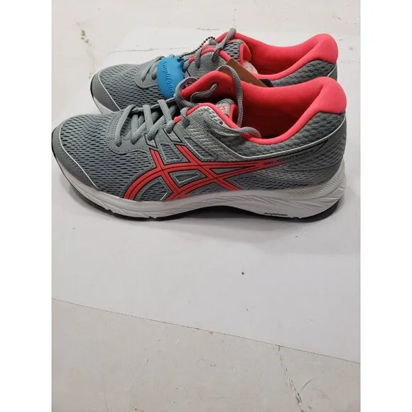 ASICS GEL-Contend 6 Running Shoes Women's Sheet Rock/Diva Pink Size 8 New in Box