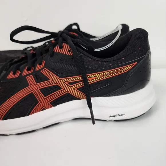 Asics Gel Contend 8 Black Marigold Orange – Size 11 Running Shoes New
