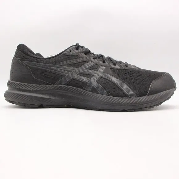Asics Gel Contend 8 Men's 13 Extra Wide Black Running Shoes Sneakers 1011B493
