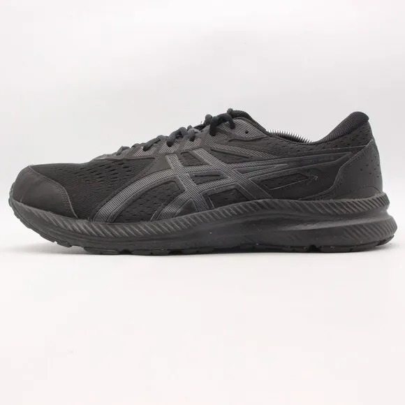 Asics Gel Contend 8 Men's 13 Extra Wide Black Running Shoes Sneakers 1011B493