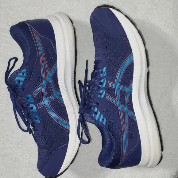 Asics Gel Contend 8 Running Shoes Navy Blue Size 10.5 Men's