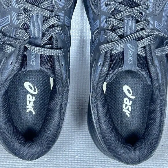 ASICS Gel-Contend 8 Women's Size 8 Running Sneaker Shoes Black/Carrier Grey