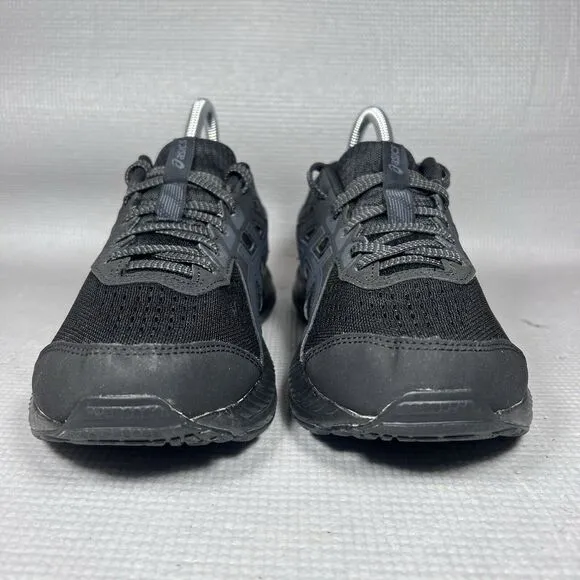 ASICS Gel-Contend 8 Women's Size 8 Running Sneaker Shoes Black/Carrier Grey