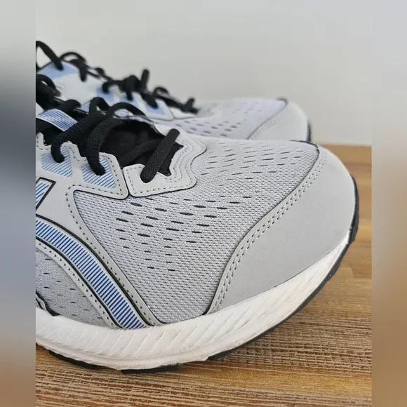 ASICS Gel Contend Mens Wide Gray Athletic Running Shoes, Sneakers