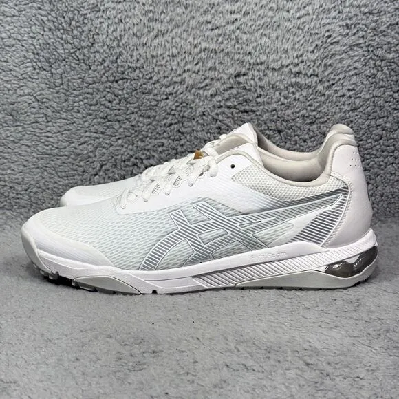 Asics Gel-Course Ace Womens Size 10 Golf Shoes White Pure Silver 1112A036