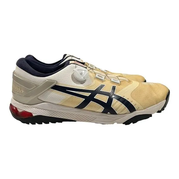 ASICS GEL COURSE DUO BOA GOLF SHOES WHITE/PEACOAT - Men's Size 12‎