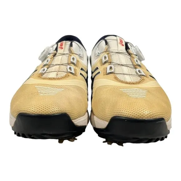 ASICS GEL COURSE DUO BOA GOLF SHOES WHITE/PEACOAT - Men's Size 12‎