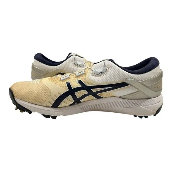 ASICS GEL COURSE DUO BOA GOLF SHOES WHITE/PEACOAT - Men's Size 12‎