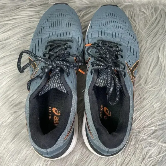 Asics Gel-Cumulus 20 Mens Size 12 Shoes Blue Orange Running Sneakers
