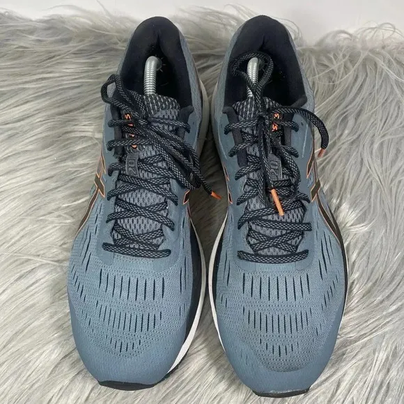 Asics Gel-Cumulus 20 Mens Size 12 Shoes Blue Orange Running Sneakers