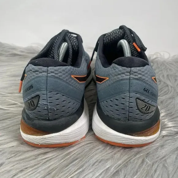 Asics Gel-Cumulus 20 Mens Size 12 Shoes Blue Orange Running Sneakers