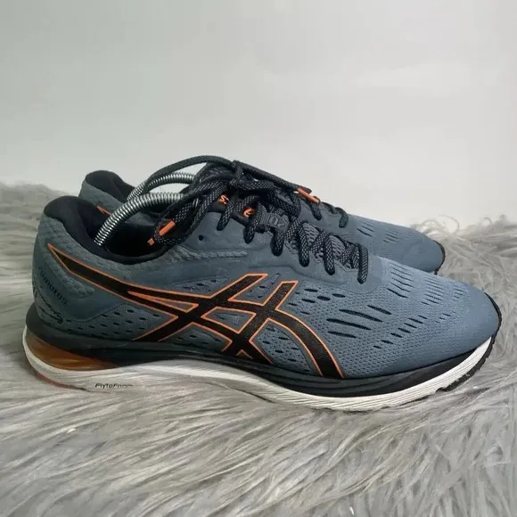 Asics Gel-Cumulus 20 Mens Size 12 Shoes Blue Orange Running Sneakers
