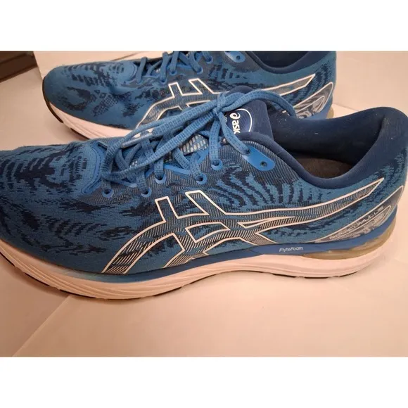 Asics Gel Cumulus 23 Mens Size 12.5 Blue Running Shoes Sneakers 1011B012