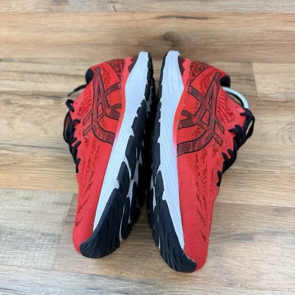 Asics Gel-Cumulus 23 Size 10.5 Running Shoes Sneakers Mens Red Black Athletic