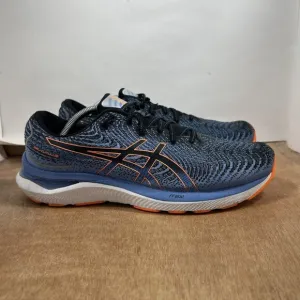 ASICS Gel-Cumulus 24 men Size 12 Black Orange Blue Running Shoes 1011B366
