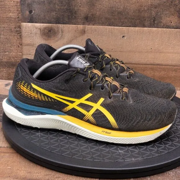 ASICS GEL CUMULUS 24 TR MENS ATHLETIC SHOES RUNNING WALKING GYM BLACK LOW SZ 12