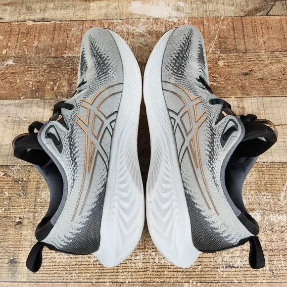 Asics Gel-Cumulus 25 Men's Size 9.5 Light Gray Athletic Running Sneaker 1011B621