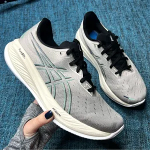 Asics Gel Cumulus 26 Running Shoes in Moonrock Dark Mint