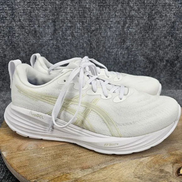 Asics Gel Cumulus 27 Mens Size 10 White Athletic Running Shoes 1011B960