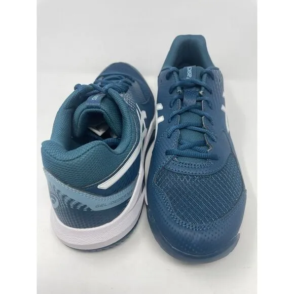 Asics Gel Dedicate 8 Men's Tennis Court Shoes Pickleball Teal White Mens Size 11