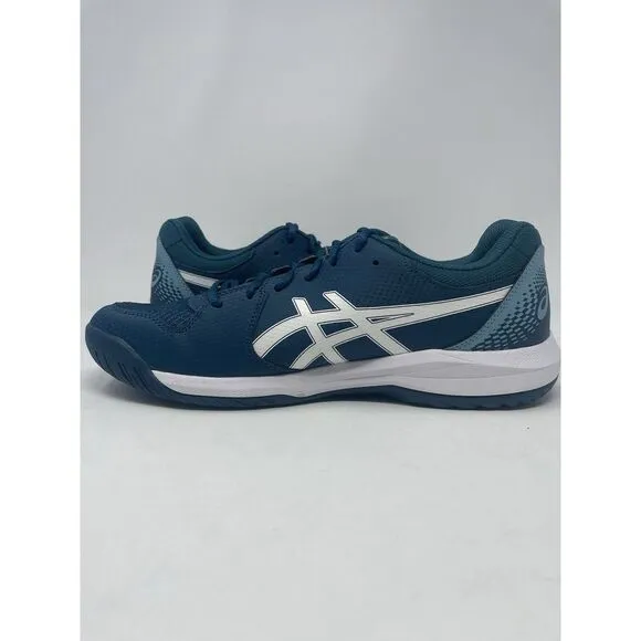 Asics Gel Dedicate 8 Men's Tennis Court Shoes Pickleball Teal White Mens Size 11