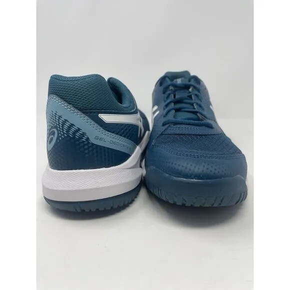 Asics Gel Dedicate 8 Men's Tennis Court Shoes Pickleball Teal White Mens Size 11