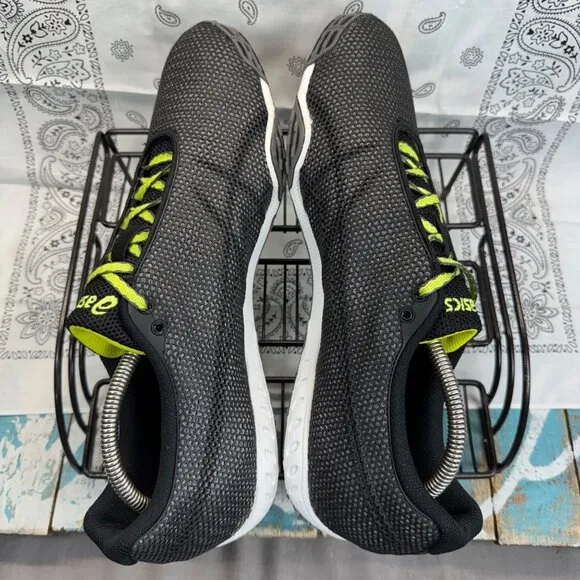 Asics GEL DIRT DOG 4 Black Track &amp; Field Shoes w/new Spikes ,Wrench Men’s Sz 13