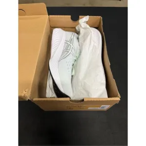 Asics Gel Excite 10 White Pure Silver Court Shoes Sneakers 9.5