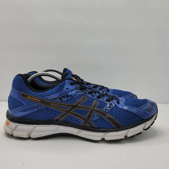 Asics Gel Excite 3 Men's Blue Running Athletic Shoes T5B4N US Size 12
